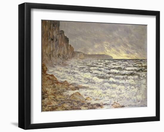 Seafront, Fécamp, 1881-Claude Monet-Framed Giclee Print