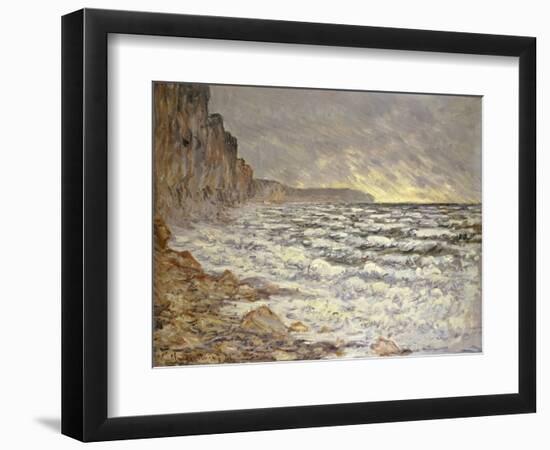 Seafront, Fécamp, 1881-Claude Monet-Framed Giclee Print