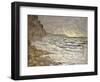 Seafront, Fécamp, 1881-Claude Monet-Framed Giclee Print