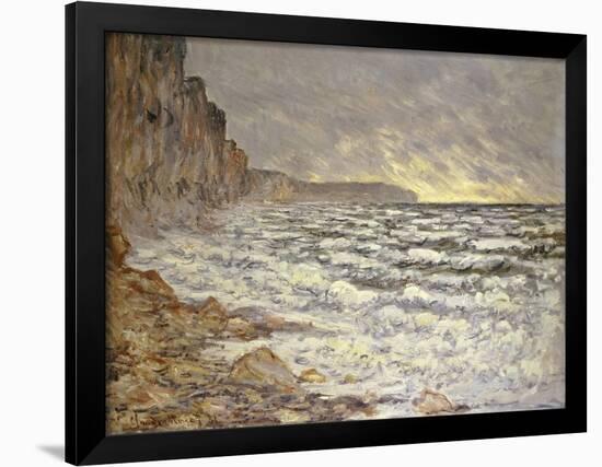 Seafront, Fécamp, 1881-Claude Monet-Framed Giclee Print