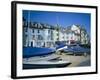 Seafront from Yacht Park, Aberdovey, Gwynedd, Wales, United Kingdom-David Hunter-Framed Photographic Print