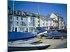 Seafront from Yacht Park, Aberdovey, Gwynedd, Wales, United Kingdom-David Hunter-Mounted Photographic Print