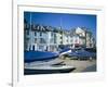 Seafront from Yacht Park, Aberdovey, Gwynedd, Wales, United Kingdom-David Hunter-Framed Photographic Print