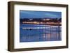 Seafront Illuminations Reflected-Mark Sunderland-Framed Photographic Print