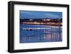 Seafront Illuminations Reflected-Mark Sunderland-Framed Photographic Print