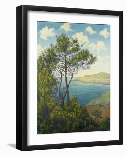 Seafront in Bretagne; Bord De Mer En Bretagne, C. 1898-Paul Ranson-Framed Giclee Print