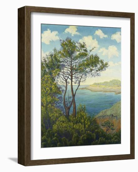 Seafront in Bretagne-Paul Ranson-Framed Giclee Print