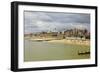 Seafront of Attractive Town with Lighthouse, Beach Huts, Southwold, Suffolk, England, UK-Rob Francis-Framed Photographic Print