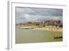 Seafront of Attractive Town with Lighthouse, Beach Huts, Southwold, Suffolk, England, UK-Rob Francis-Framed Photographic Print