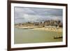 Seafront of Attractive Town with Lighthouse, Beach Huts, Southwold, Suffolk, England, UK-Rob Francis-Framed Photographic Print