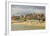 Seafront of Attractive Town with Lighthouse, Beach Huts, Southwold, Suffolk, England, UK-Rob Francis-Framed Photographic Print