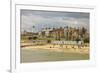 Seafront of Attractive Town with Lighthouse, Beach Huts, Southwold, Suffolk, England, UK-Rob Francis-Framed Photographic Print