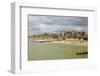 Seafront of Attractive Town with Lighthouse, Beach Huts, Southwold, Suffolk, England, UK-Rob Francis-Framed Photographic Print