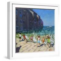 Seafront, Rovinj, Croatia-Andrew Macara-Framed Giclee Print