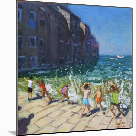 Seafront, Rovinj, Croatia-Andrew Macara-Mounted Giclee Print