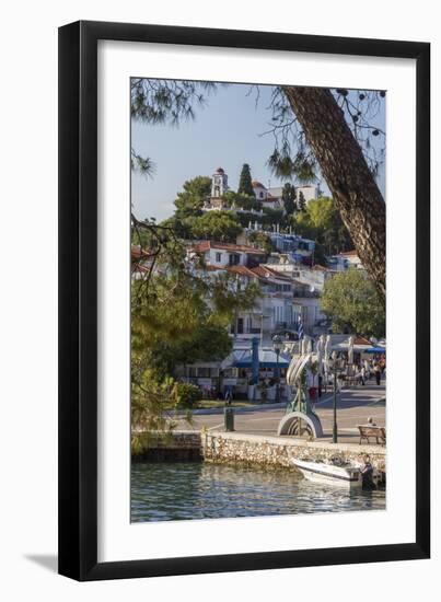 Seafront, Skiathos, Sporades, Greek Islands, Greece, Europe-Rolf Richardson-Framed Photographic Print