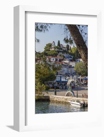 Seafront, Skiathos, Sporades, Greek Islands, Greece, Europe-Rolf Richardson-Framed Photographic Print