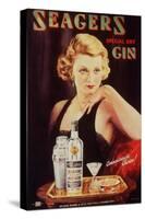 Seagers, Glamour Gin Cocktails, UK, 1930-null-Stretched Canvas
