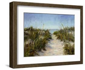 Seagrass and Sand-Barbara Chenault-Framed Art Print