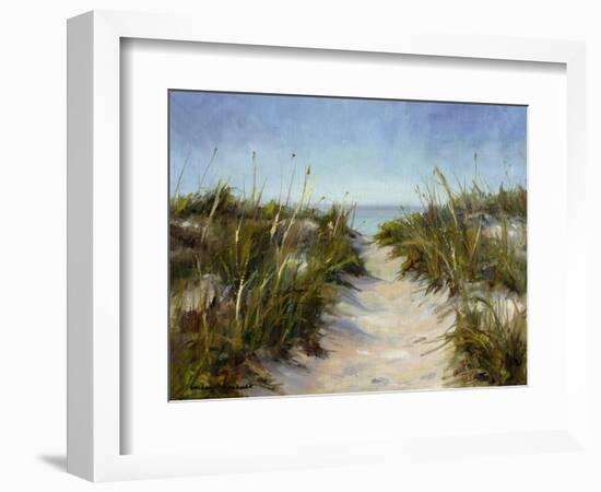 Seagrass and Sand-Barbara Chenault-Framed Art Print