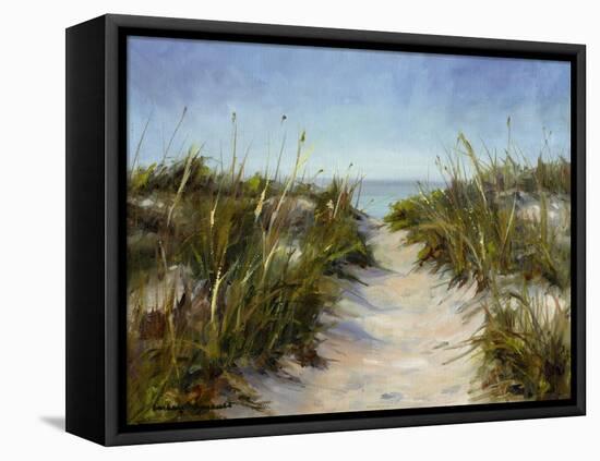 Seagrass and Sand-Barbara Chenault-Framed Stretched Canvas