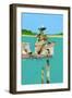 Seagull resting-Hiroyuki Izutsu-Framed Giclee Print