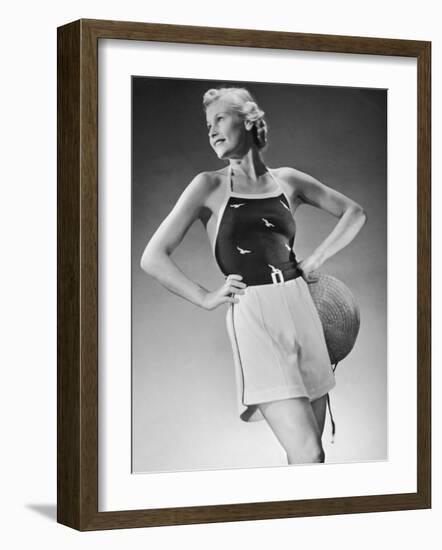 Seagull Top 1930s-null-Framed Photographic Print