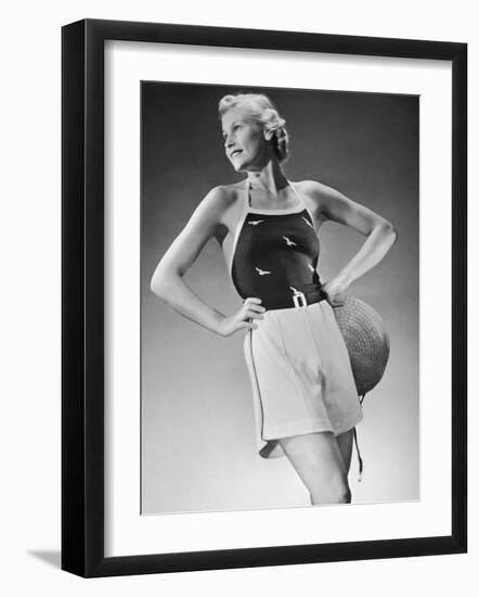 Seagull Top 1930s-null-Framed Photographic Print