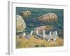 Seagulls, 1910-Arkadij Aleksandrovic Rylov-Framed Premium Giclee Print