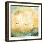 Seagulls in the Sky Square III-Ynon Mabat-Framed Photographic Print