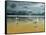 Seagulls on the Beach-Carlos Casamayor-Framed Stretched Canvas