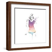 Seagulls-Manuel Rebollo-Framed Art Print