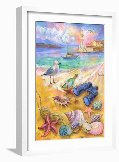 Seagulls-ZPR Int’L-Framed Giclee Print