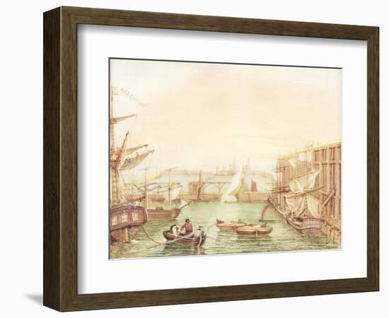 Seaham Harbour-Robert Mackreth-Framed Giclee Print