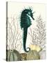 SeaHorse and Sea Urchins-Fab Funky-Stretched Canvas