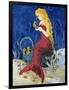 Seahorse Collector Mermaid-sylvia pimental-Framed Art Print