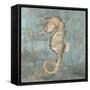 Seahorse Dance-Jacob Q-Framed Stretched Canvas