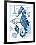 Seahorse Laguna-Julie Paton-Framed Art Print