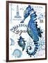 Seahorse Laguna-Julie Paton-Framed Art Print