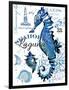 Seahorse Laguna-Julie Paton-Framed Art Print