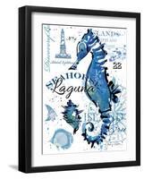 Seahorse Laguna-Julie Paton-Framed Art Print