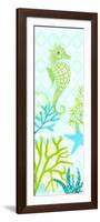 Seahorse Reef Panel I-Andi Metz-Framed Premium Giclee Print