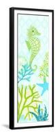 Seahorse Reef Panel I-Andi Metz-Framed Premium Giclee Print