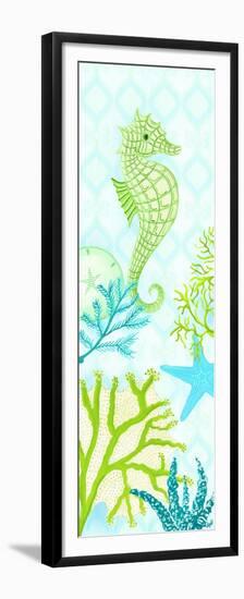 Seahorse Reef Panel I-Andi Metz-Framed Premium Giclee Print