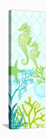 Seahorse Reef Panel II-Andi Metz-Stretched Canvas