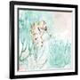 Seahorse Swim-Kimberly Allen-Framed Art Print