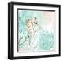 Seahorse Swim-Kimberly Allen-Framed Art Print