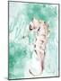 Seahorse Swimming-Kimberly Allen-Mounted Art Print