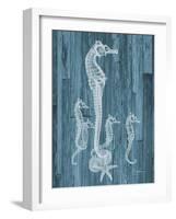 Seahorse Wood-Albert Koetsier-Framed Art Print