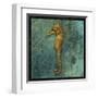 Seahorse-John Golden-Framed Art Print